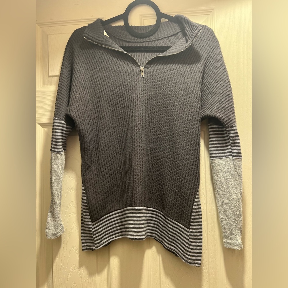 Belle Du Jour Waffle Knit Sweater
